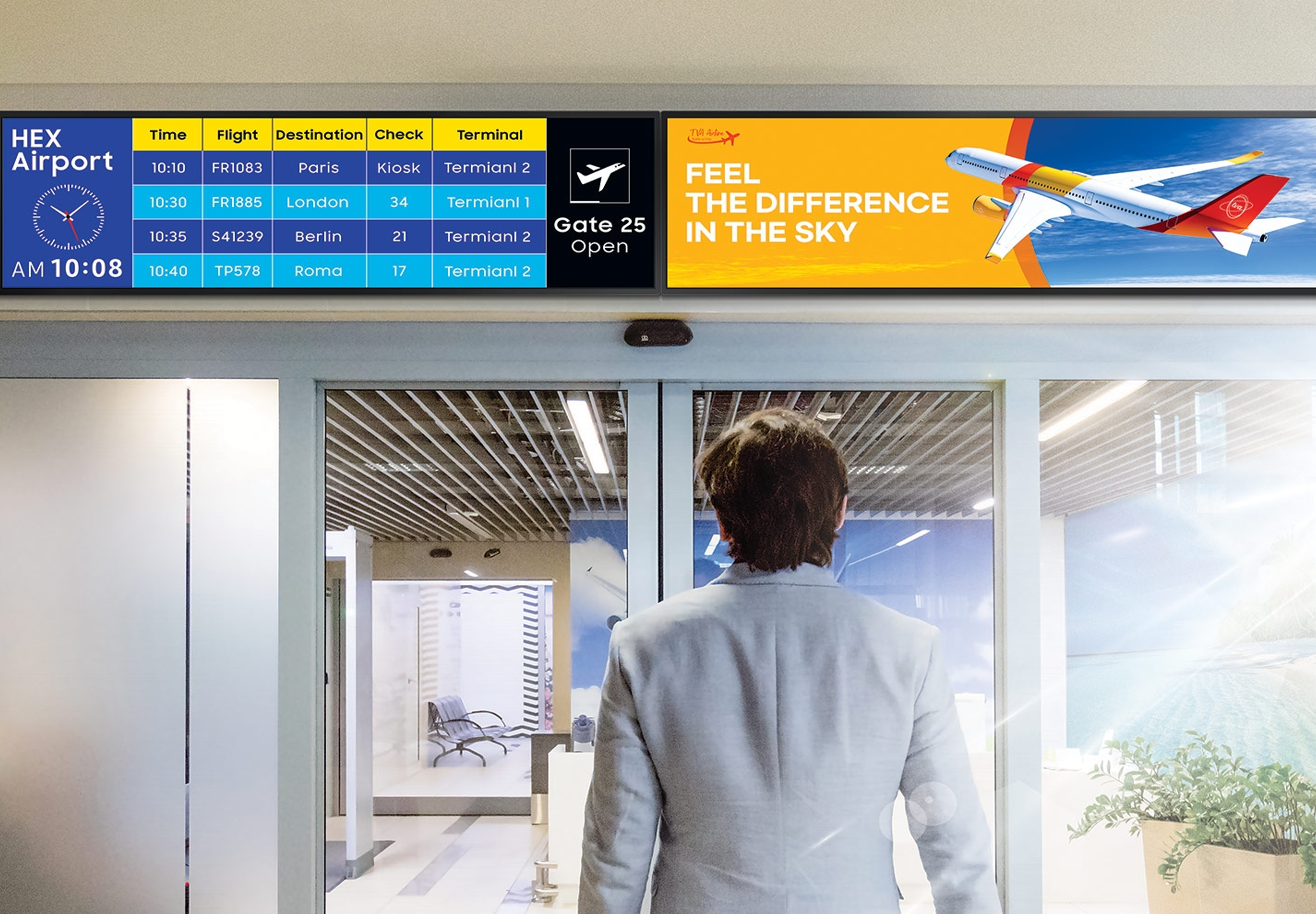 इनडोर एलसीडी स्ट्रिप स्क्रीन: आधुनिक व्यवसायों में क्रांति लाने वाला स्पेस-स्मार्ट डिजिटल साइनेज