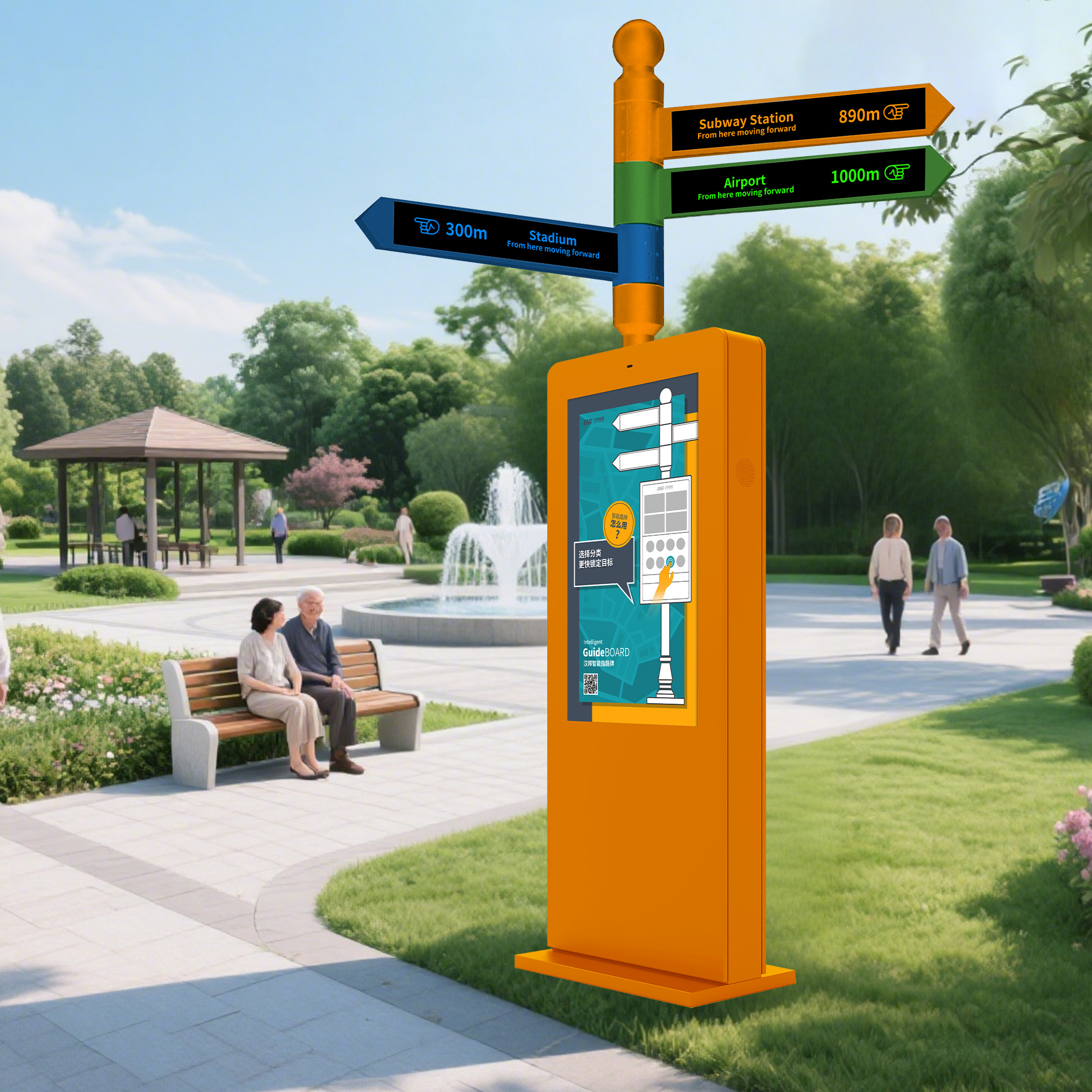 स्मार्ट वेफाइंडिंग साइनेज: आधुनिक शहरी नेविगेशन के लिए इंटेलिजेंट गाइड