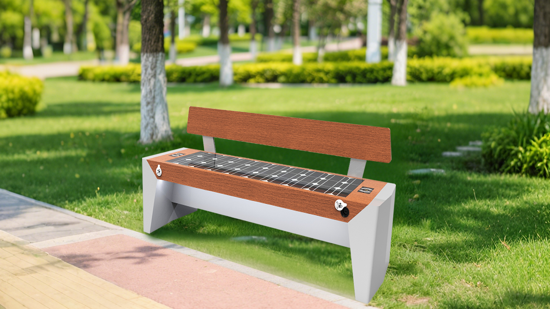 सौर स्मार्ट बेंच: बुद्धिमान बैठने के समाधान के साथ सार्वजनिक स्थानों में क्रांति लाना