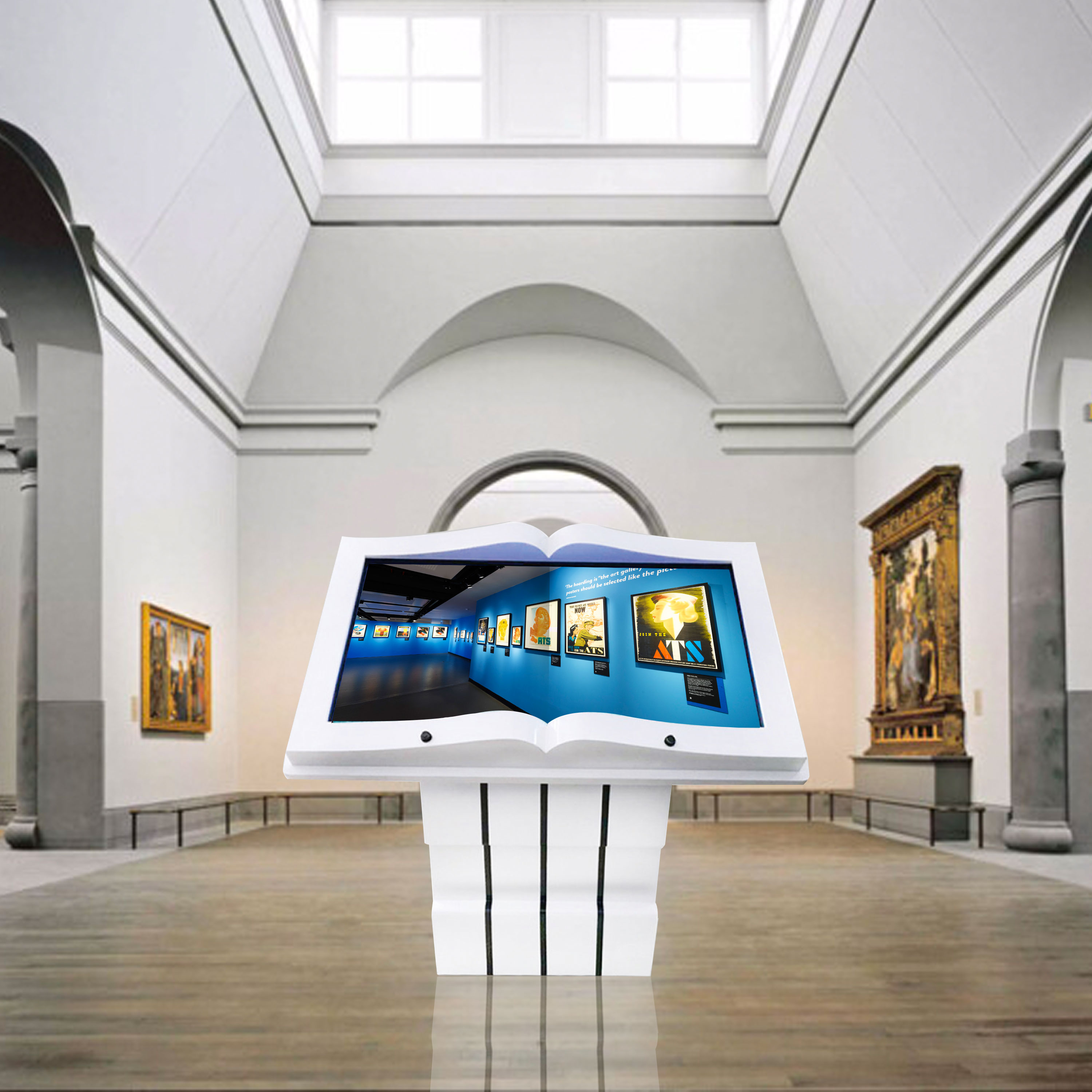 卧式触摸一体机5