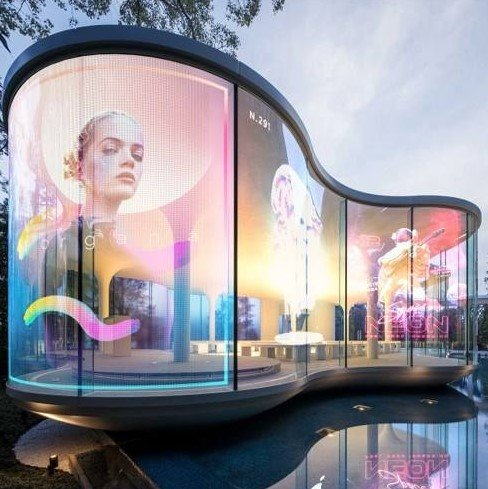 पारदर्शी एलईडी स्क्रीन: दृश्य प्रौद्योगिकी में गेम-चेंजर