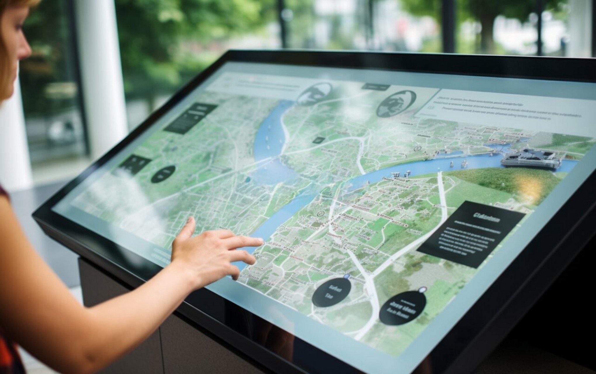 स्मार्ट नेविगेशन स्क्रीन | डिजिटल साइनेज का नया अनुप्रयोग